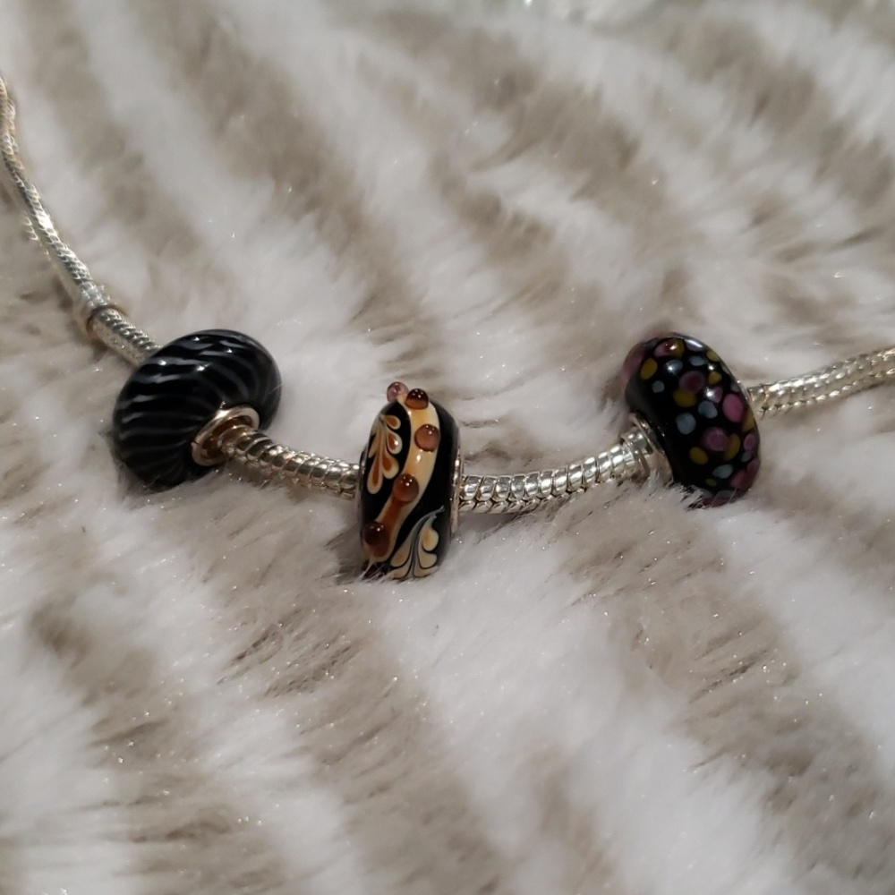 Murano glass charms